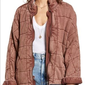 Free People Dolman Quilted Jacket